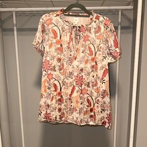 autre filles flutter sleeve top